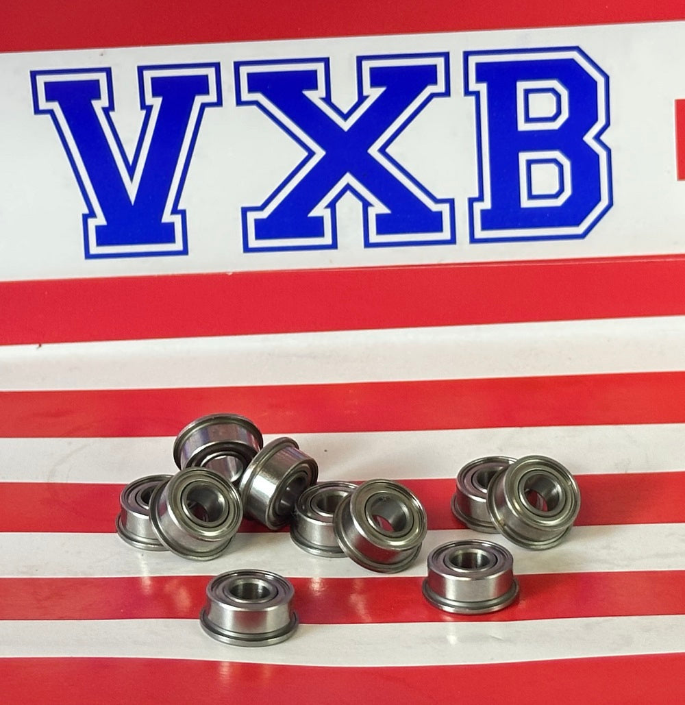 10 paket flanşlı rulmanlar SF685zz 5x11x5 paslanmaz çelik korumalı yataklar