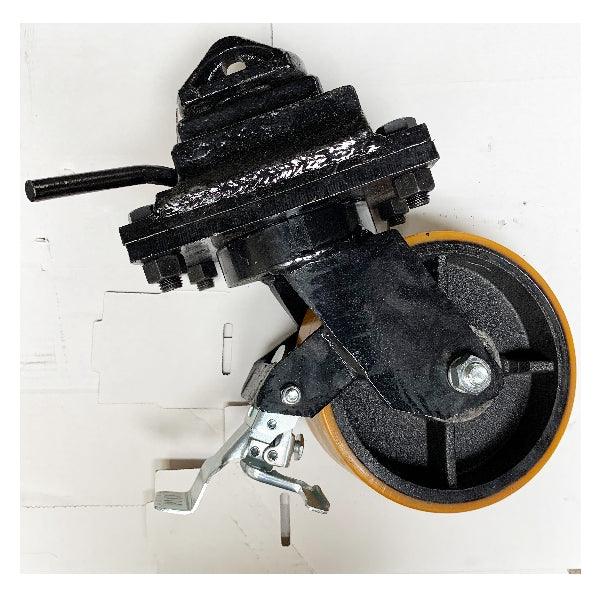 2Ton Load Capacity SCSW8 Brake 8"inch Container Caster Wheel