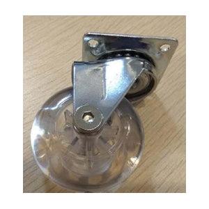 3"inch Heavy Duty Clear - Caster Wheel