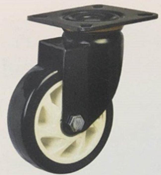 3"inch Caster Wheel 441 Lbs - PU - Polypropylene - Top Plate Mount