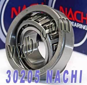 30205 Nachi Tapered Roller Bearing Japan 25x52x16.25