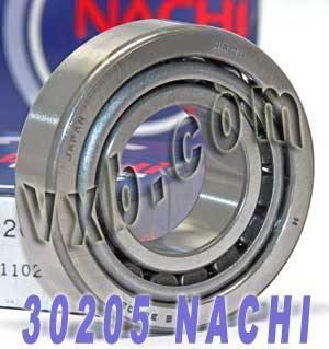 30205 Nachi Tapered Roller Bearing Japan 25x52x16.25