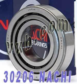 30206 Nachi Tapered Roller Bearing Japan 30x62x17.25mm