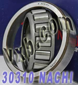 30310 Nachi Tapered Roller Bearing Japan 50x110x27mm
