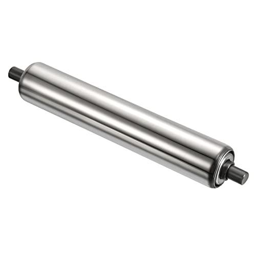 Gravity Conveyor Roller 1.5" Diameter x 8" Length - Stainless Steel