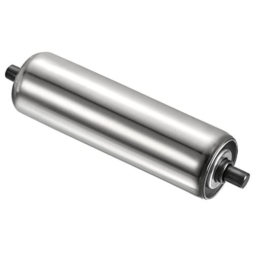 Gravity Conveyor Roller - 2" Diameter x 8" Length - Stainless Steel