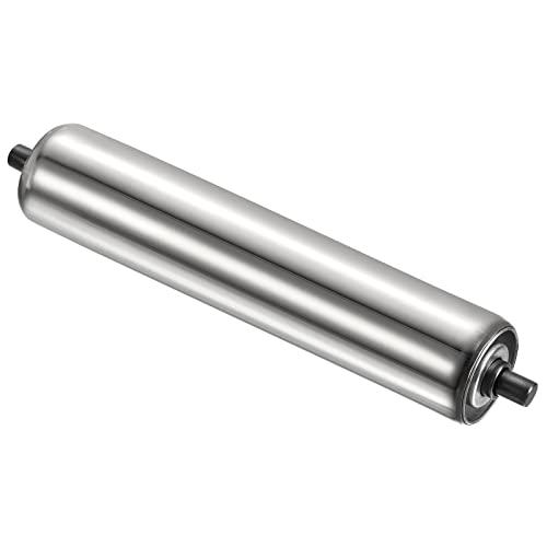 Gravity Conveyor Roller - 2" Diameter x 12" Length - Stainless Steel