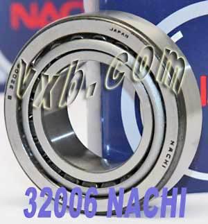 32006 Nachi Tapered Roller Bearing Japan 30x55x17mm