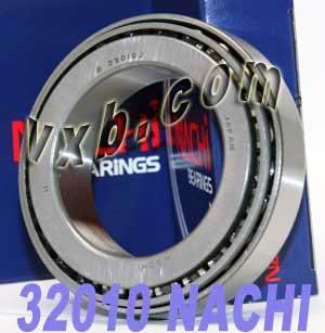 32010 Nachi Tapered Roller Bearing Japan 50x80x20mm