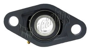 35mm 轴承 UCFL-207 + 2 螺栓法兰铸造外壳安装轴承