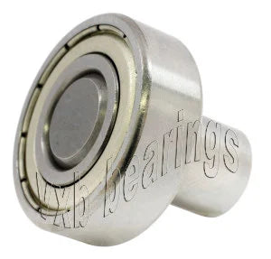 3/8" Ball Bearing - 3/16 diameter integrated 1/2 Long Axle