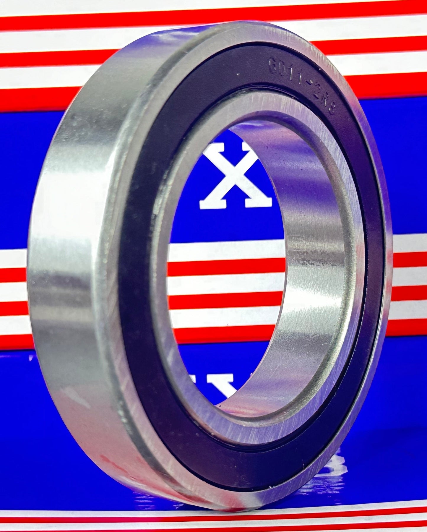 4-Pack 6011-2RS Ball Bearings 55x90x18mm - Rubber Sealed 6011RS