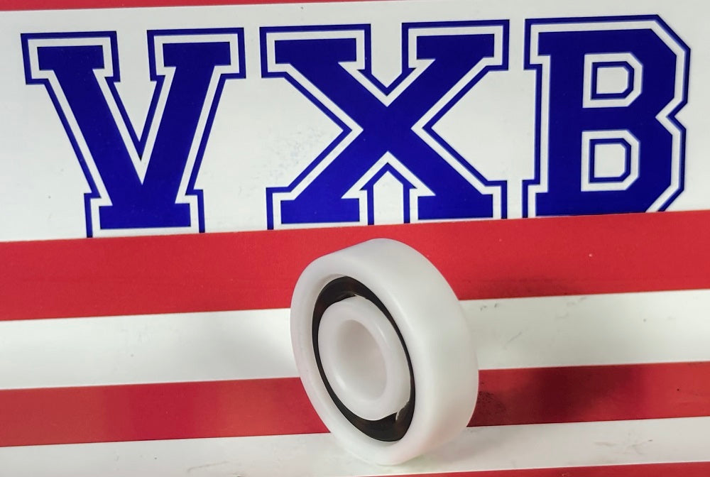 Acetal/POM Plastic Bearing 6000 - Glass Balls - 10x26x8mm