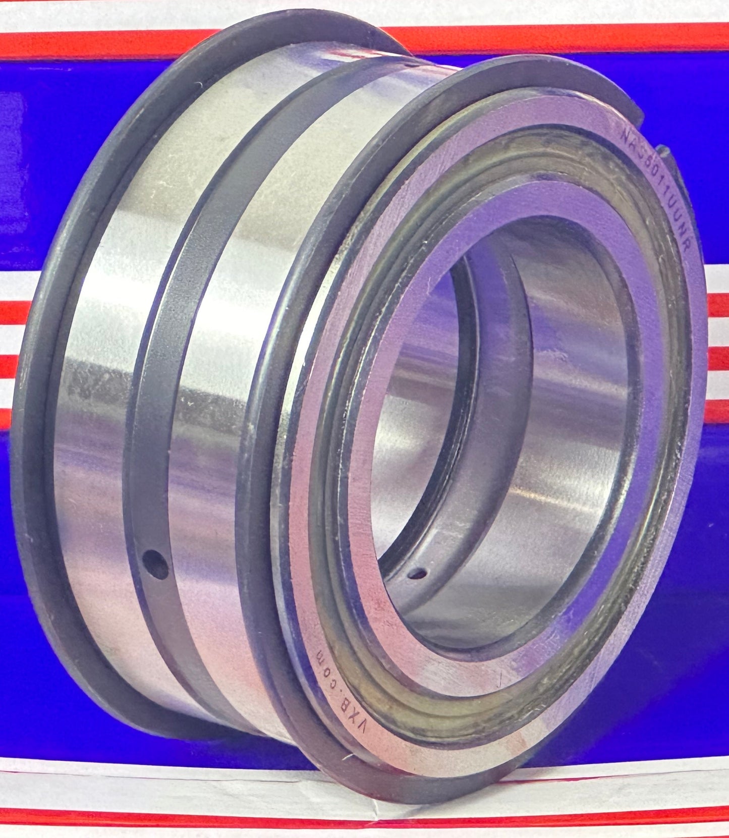 NAS5011UUNR Sheave Bearing 2-Row Full Complement Bearing