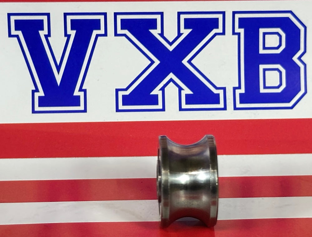 8mm Bore Bearing - 22.5mm Pulley U-Groove Track Roller Bearing 8x22.5x13.5mm