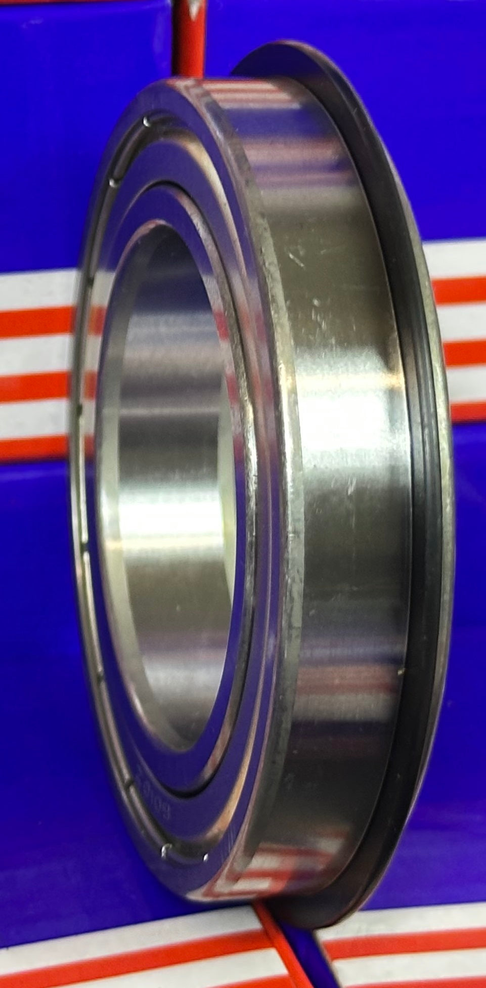 ตลับลูกปืนป้องกัน 6010ZZNR - แหวนสแน็ป - 50x80x16มม