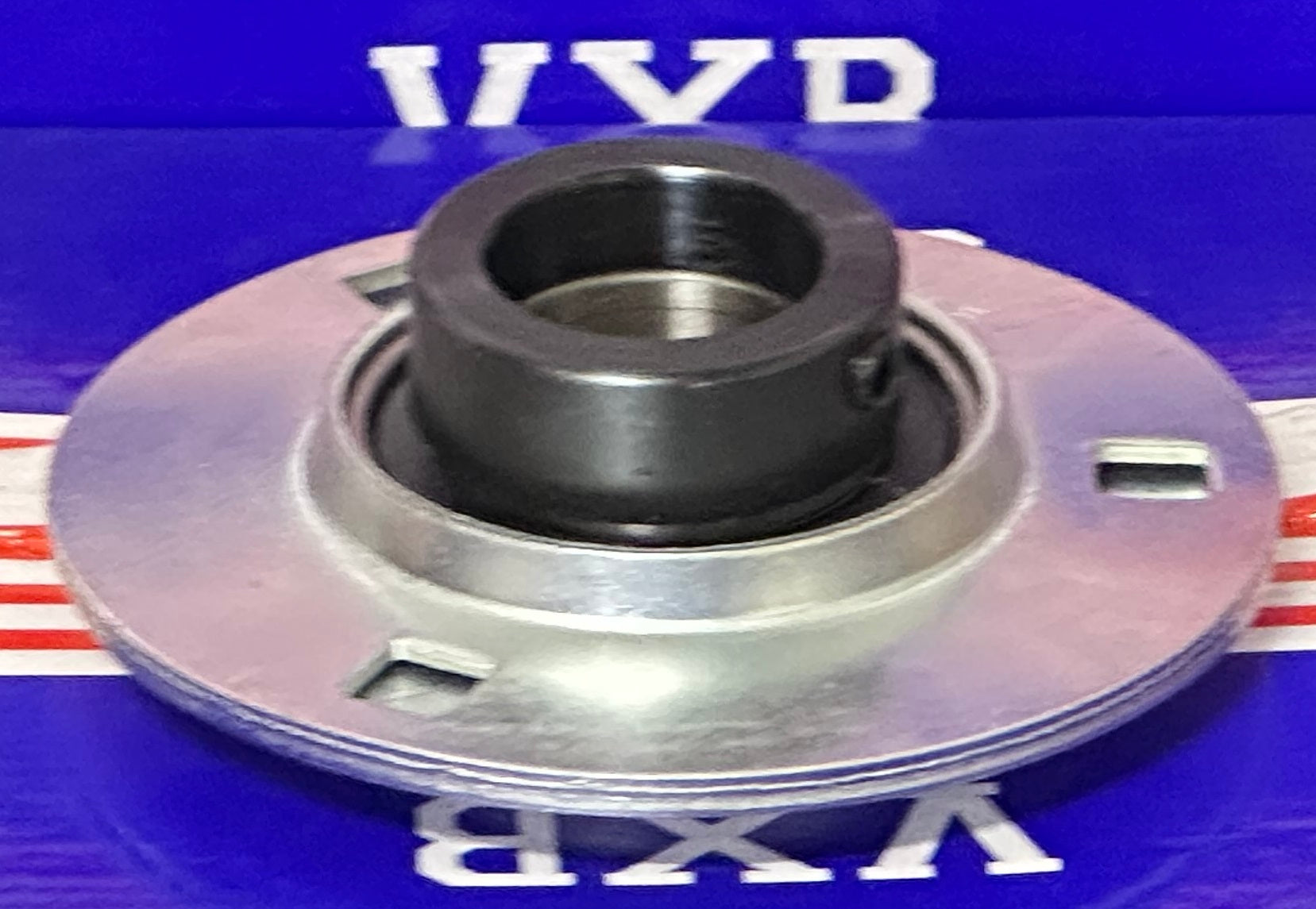 Bearing SAPF205-16 1" Pressed steel round 3-Bolt Flanged Mounted 1" Inner Diameter
