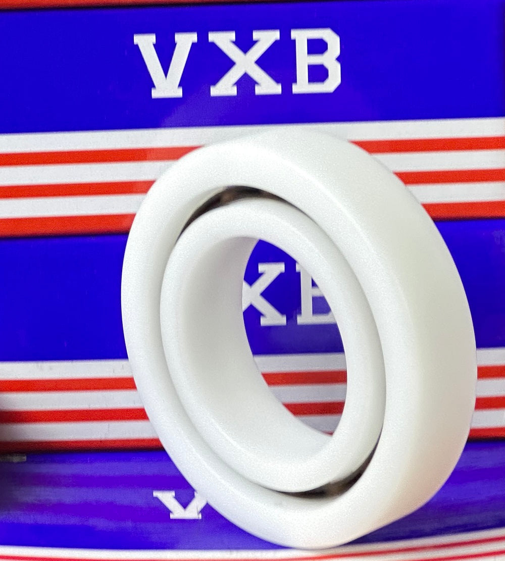 Łożysko z tworzywa Acetal/POM 6210 - kulki szklane - 50x90x20mm