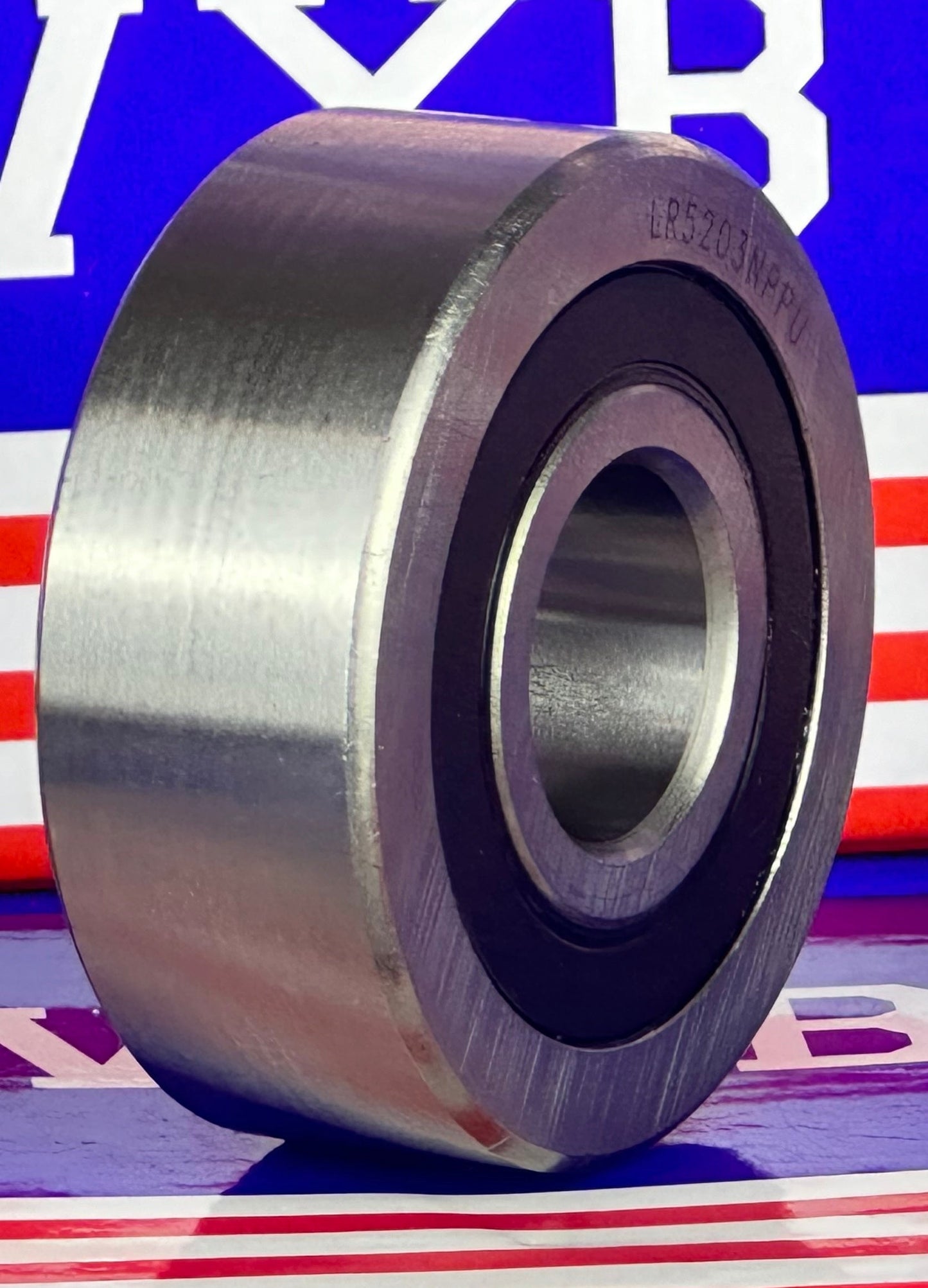 LR5203NPPU แทร็กลูกกลิ้ง 2 แถวแบริ่ง 17x47x17.5 แบริ่งแทร็ก