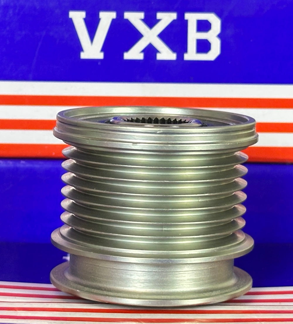 F‑239808 Alternator Freewheel Clutch Pulley 7 Groove, 17 mm Bore 535014010