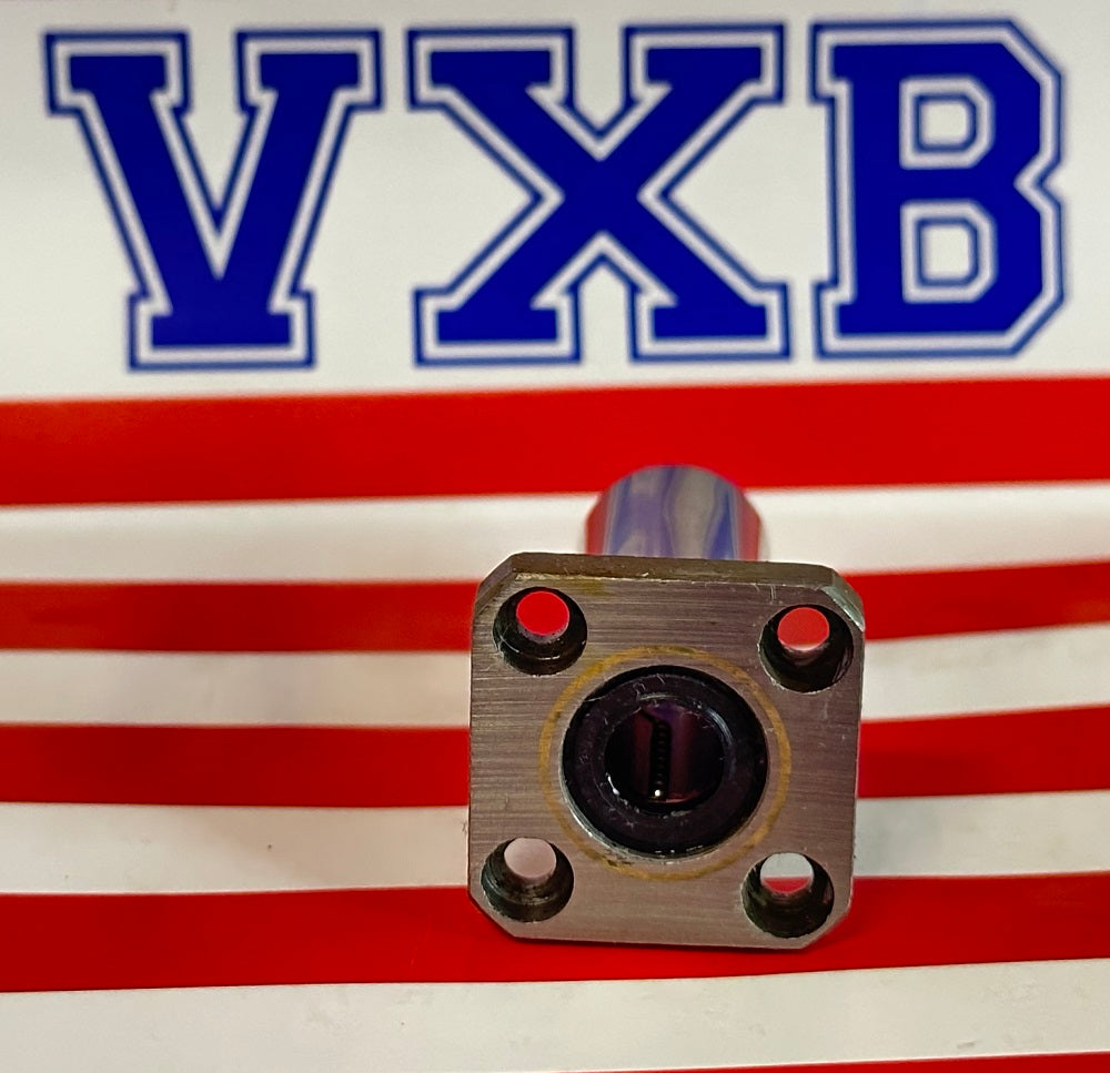 8mm ống lót vuông dài có mặt bích chuyển động tuyến tính