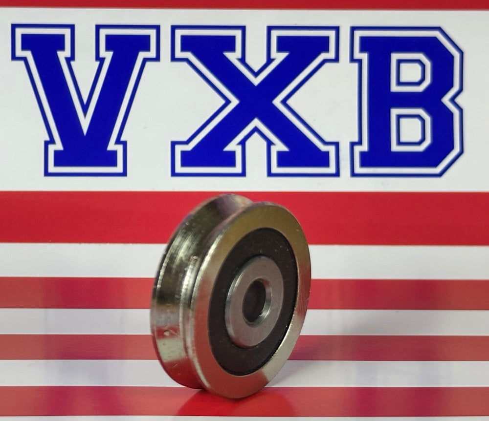 6mm Bore V-Groove Track Roller Pulley Bearing 6x30x8mm