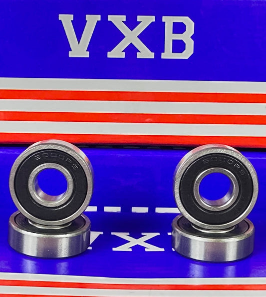 4-Pack 6000-2RS Bearings 10x26x8mm Ball Bearings - Sealed 6000RS
