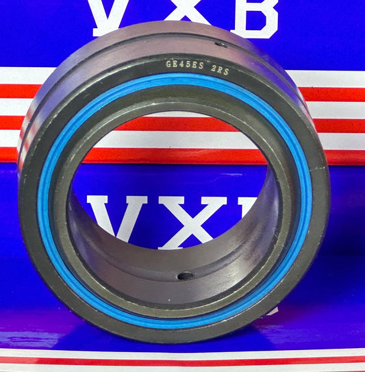 GE45ES-2RS Double Sealed Plain Bearing 45x68x32