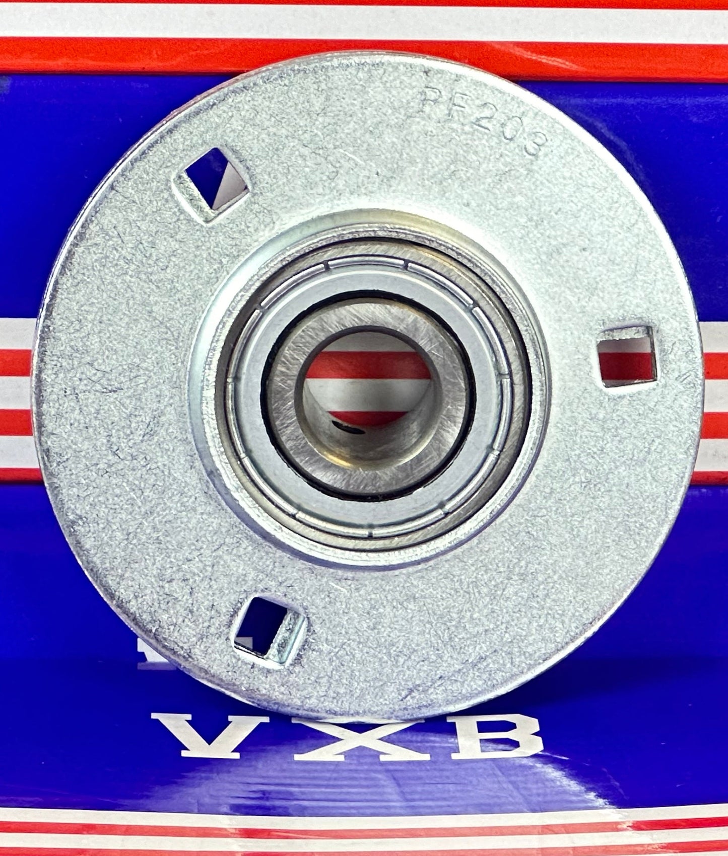 SBPF202-10 5/8 压制钢轴承 3螺栓法兰安装轴承