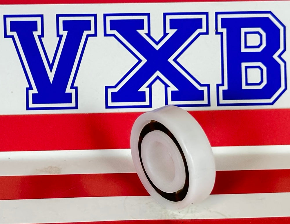 Acetal/POM Plastic Bearing 6001 - Glass Balls - 12x28x8mm