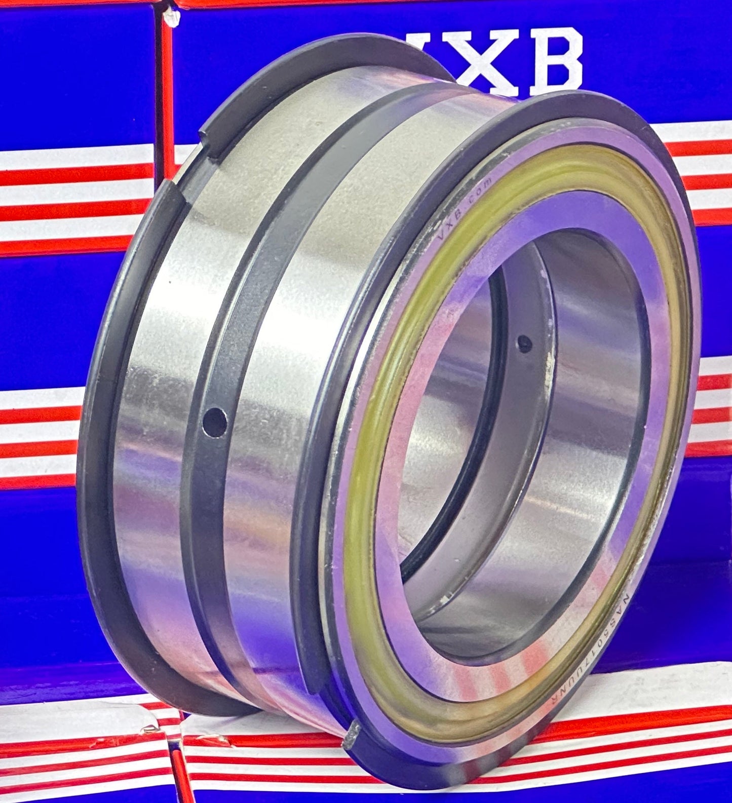 NAS5017UUNR Sheave Bearing 2-Row Full Complement Bearing