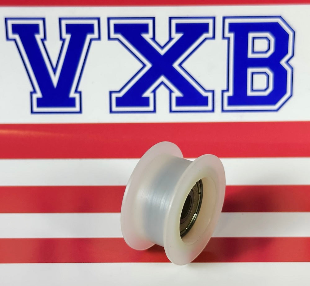 6mm ID Bearing x 29mm Pulley H Squared Groove Track Roller 6x29x13.5mm