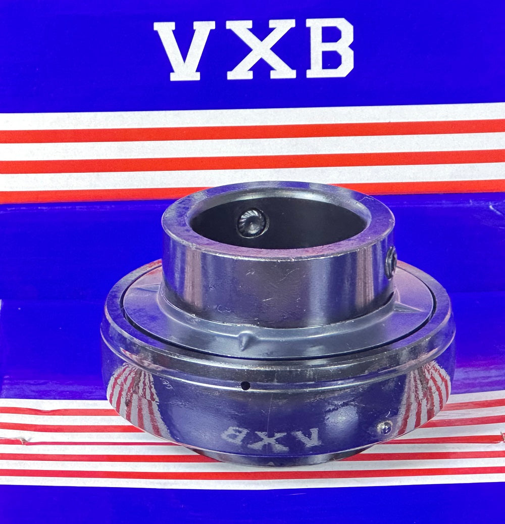 UC208-24 Black Oxide Plated Axle Bearing Insert Mounted 1-1/2"inch
