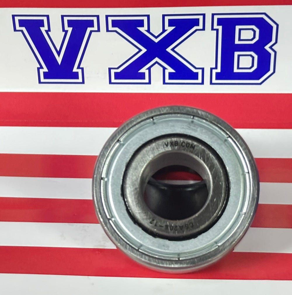 CSA204-12 3/4" Bore Cylindrical OD, Insert Bearing w/Locking Collar