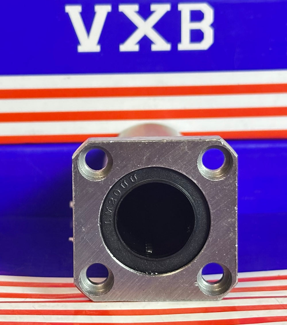 LBK20LUU 20mm Long Square Flanged Bushing Linear Motion Bearing LMK20LUU