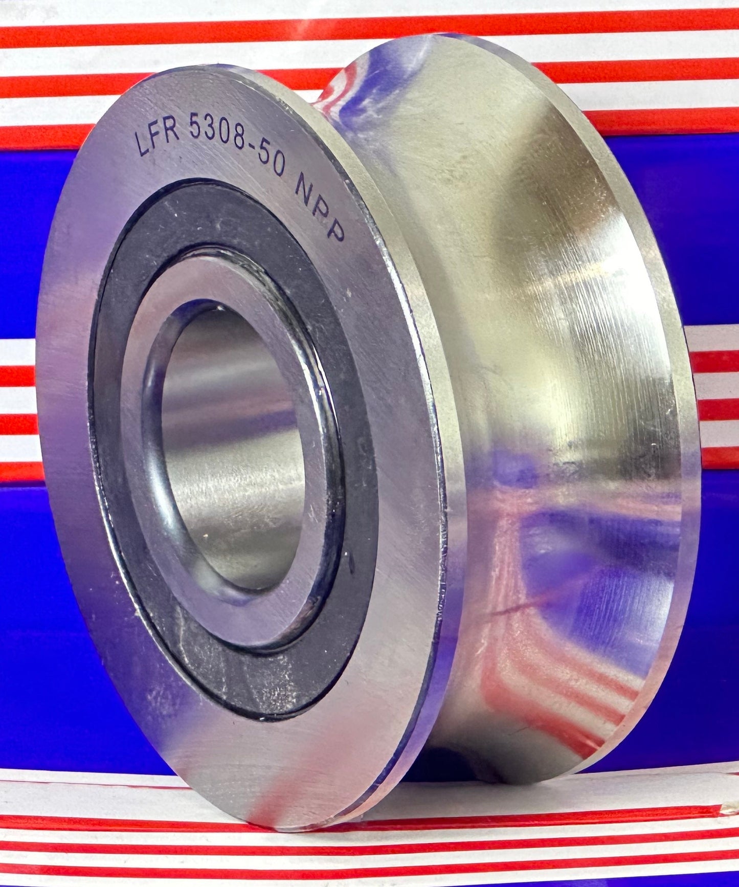 LFR5308-50-2RS 40mm ID x 50mm U-Groove Sealed Track Roller Bearing