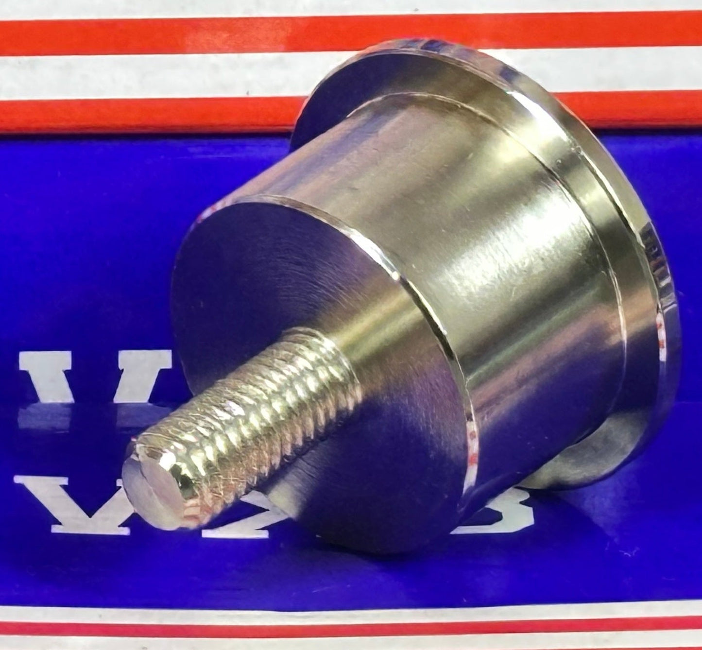 Heavy Duty Machined Steel Ball Transfer Unit - Stud Type - M10 Bolt