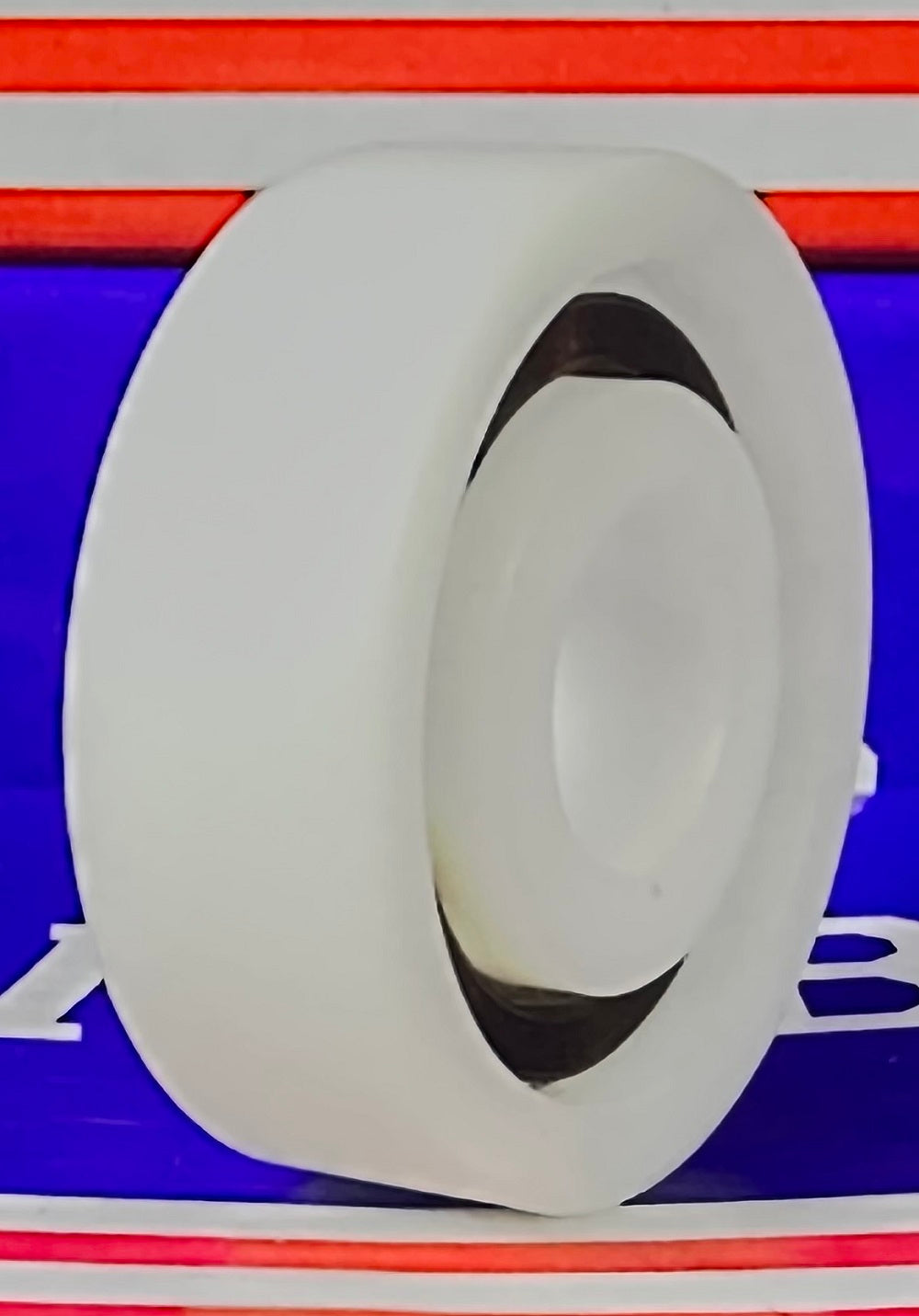 Łożysko z tworzywa Acetal/POM 6301 - kulki szklane - 12x37x12mm