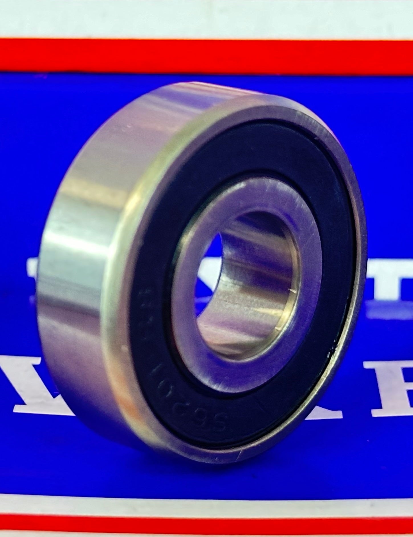 S6201-2RS Stainless Steel Hybrid Bearing 12x32x10mm Ceramic Balls Sealed Bearing