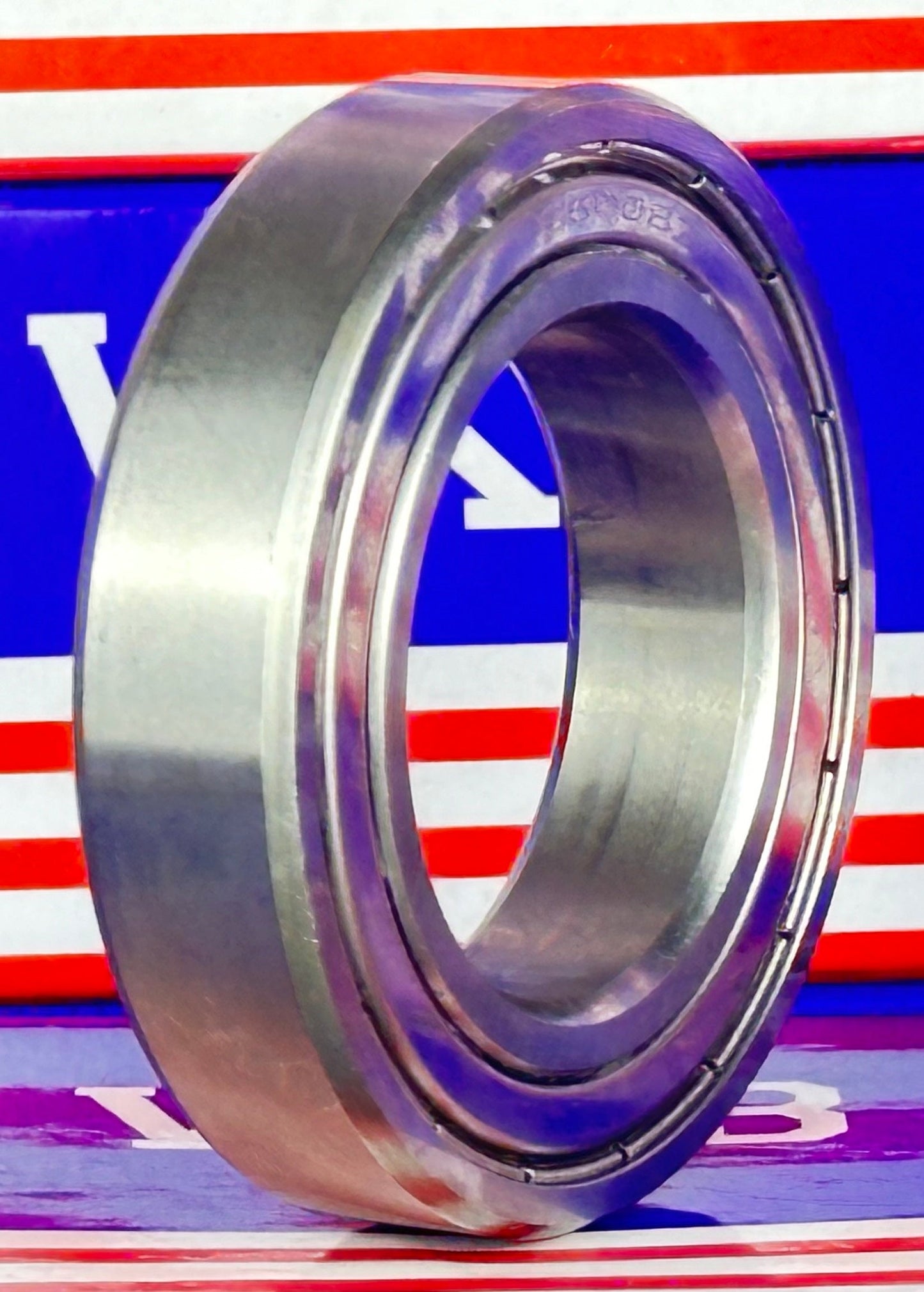 Łożysko kulkowe ze stali nierdzewnej S6008ZZC4 40x68x15mm