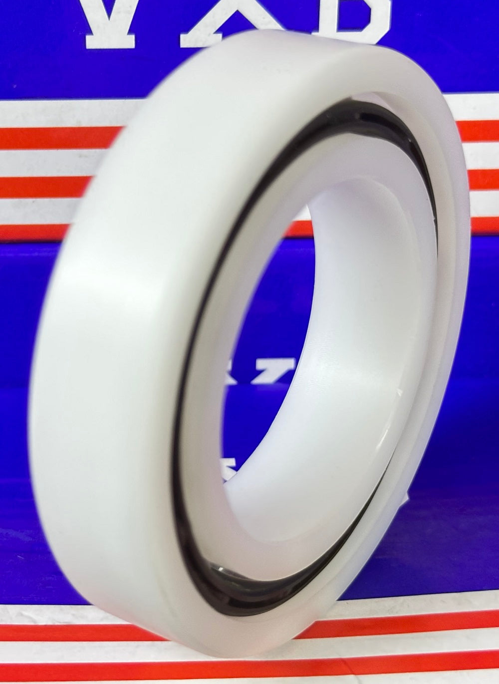 Łożysko z tworzywa Acetal/POM 6009 - kulki szklane - 45x75x16mm