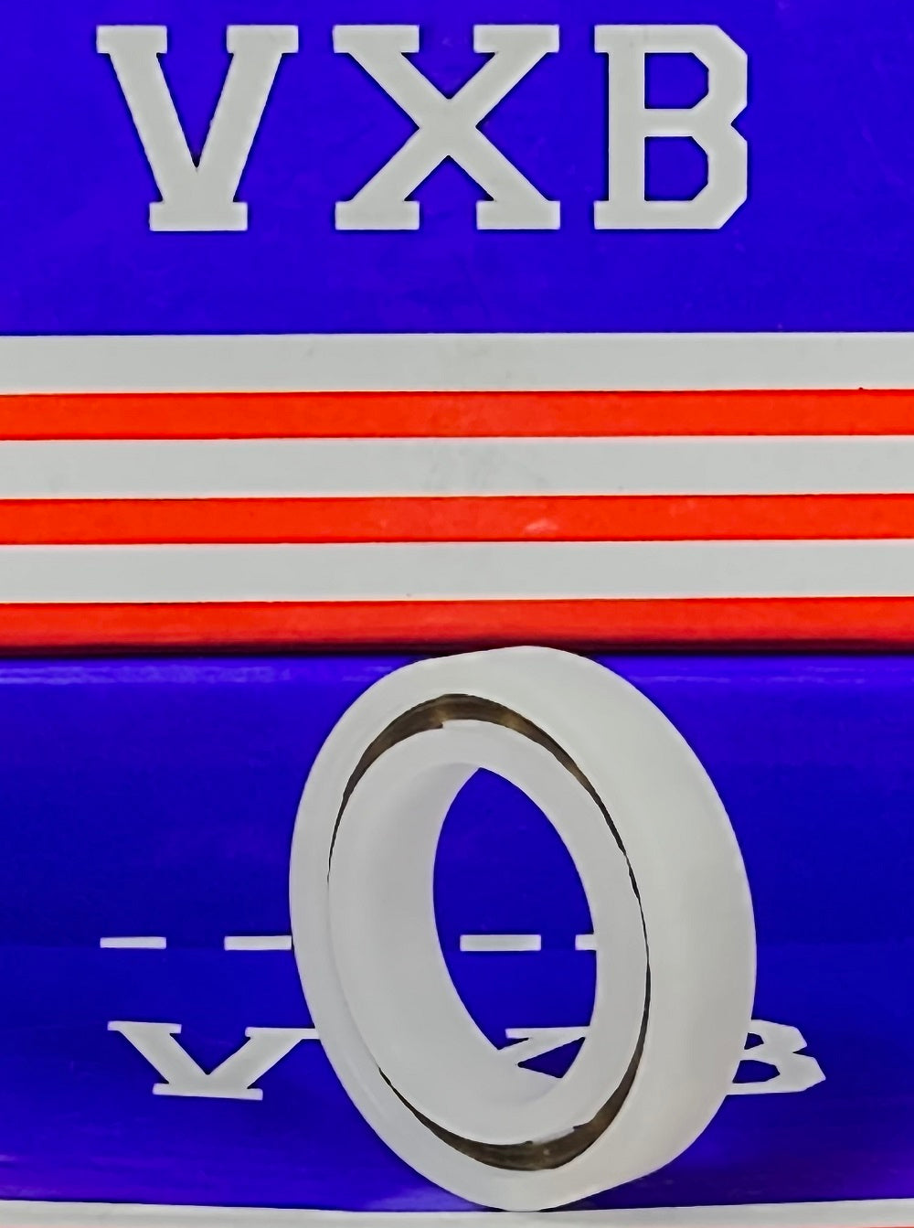 Łożysko z tworzywa Acetal/POM 6804 - kulki szklane - 20x32x7mm