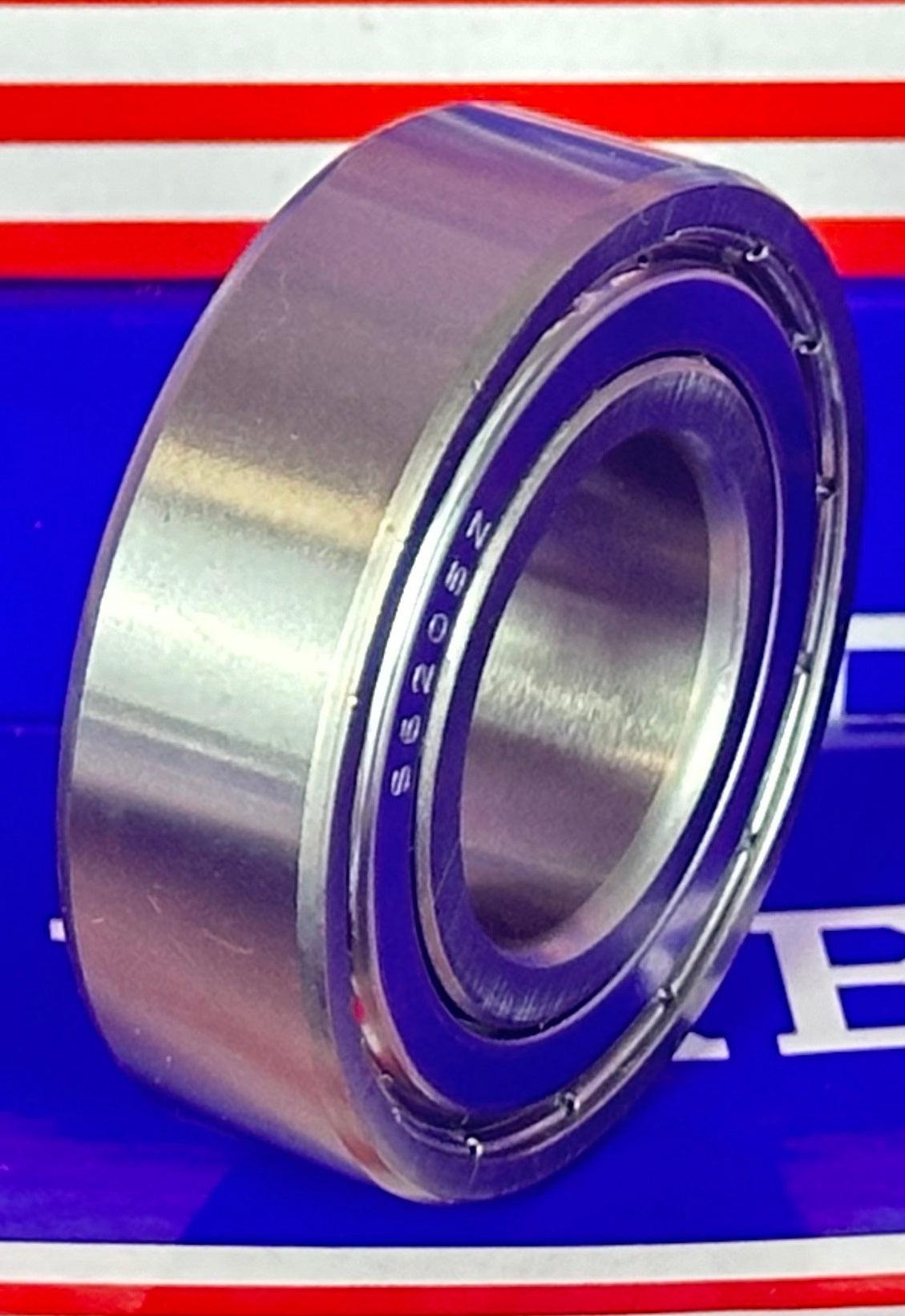 S6205ZZ Vòng bi 25x52x15mm SI3N4 được che chắn bằng gốm nylon ABEC-5