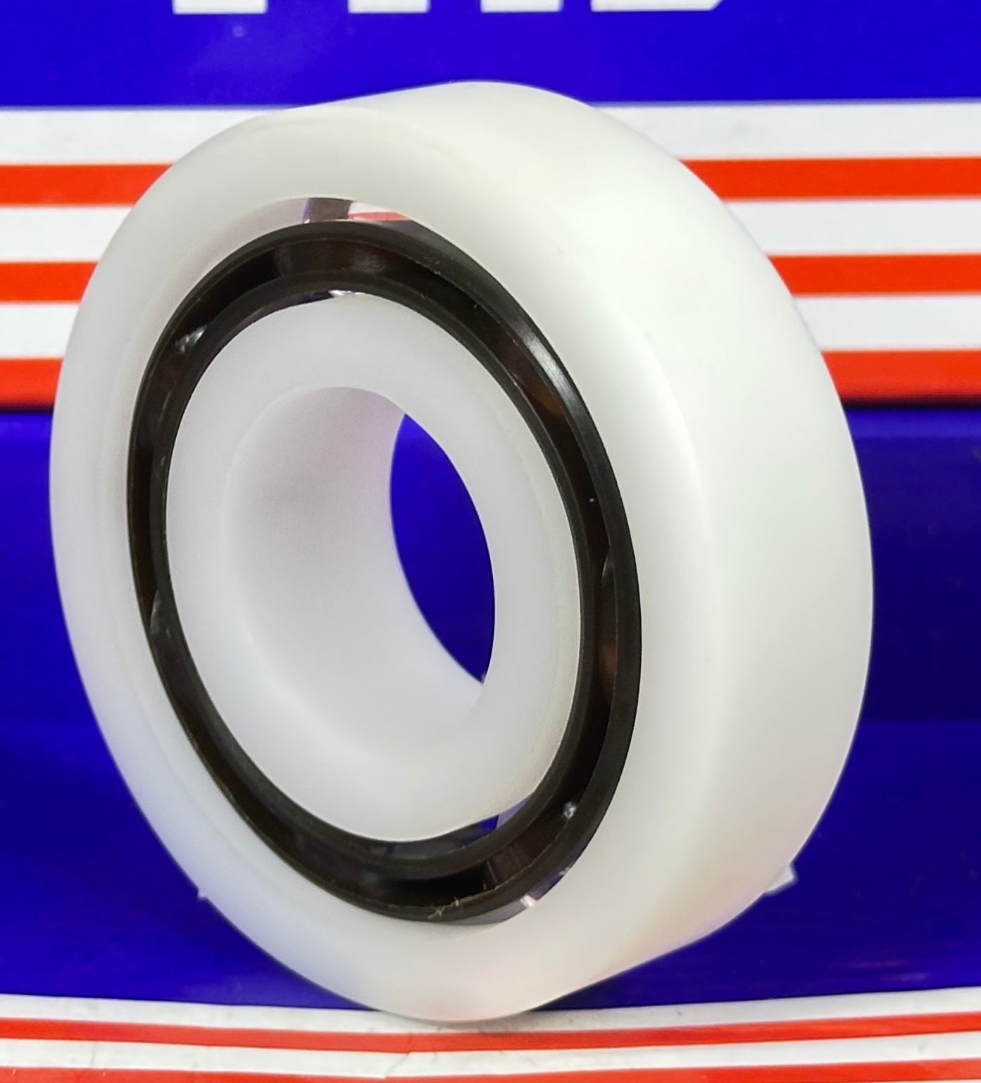 Łożysko z tworzywa Acetal/POM 6305 - kulki szklane - 25x62x17mm