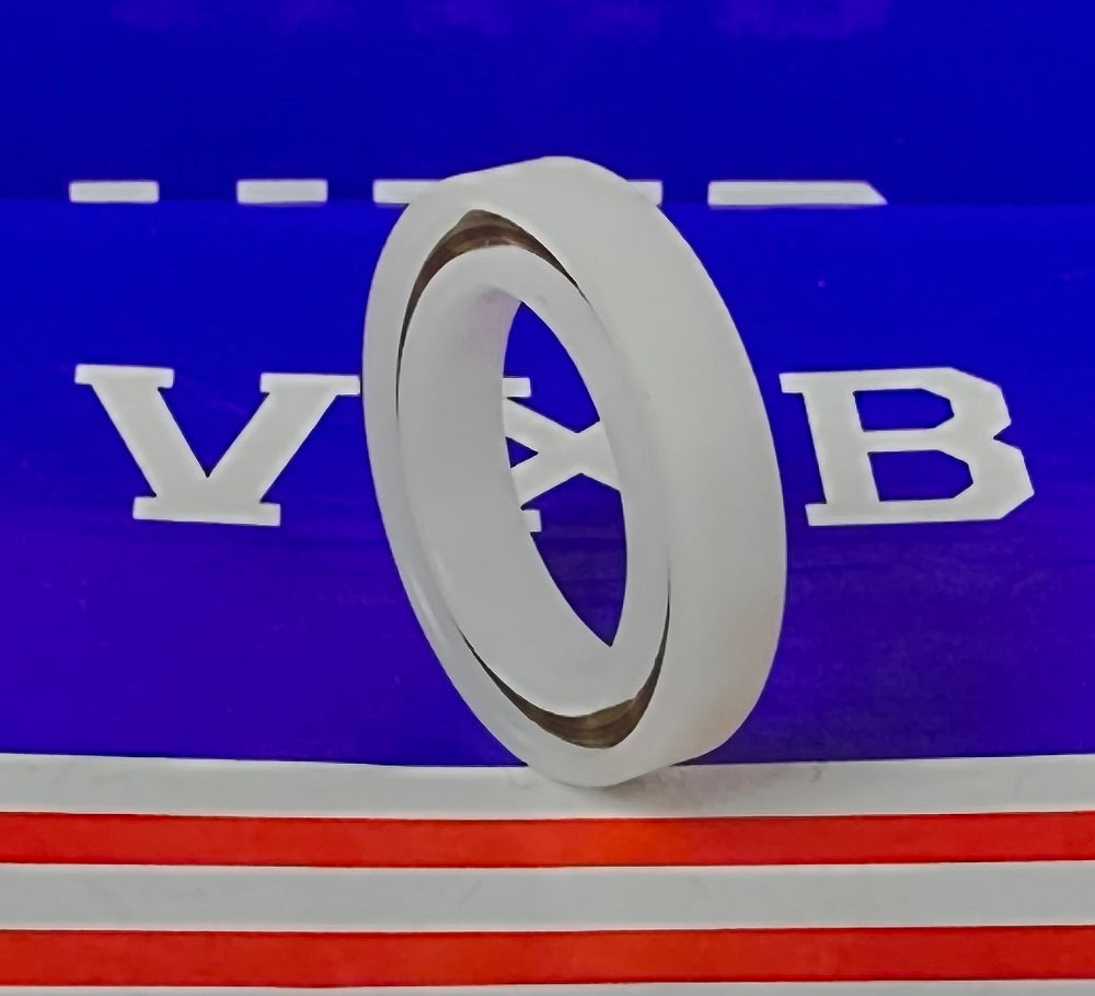 Łożysko z tworzywa Acetal/POM 6803 - kulki szklane - 17x26x5mm