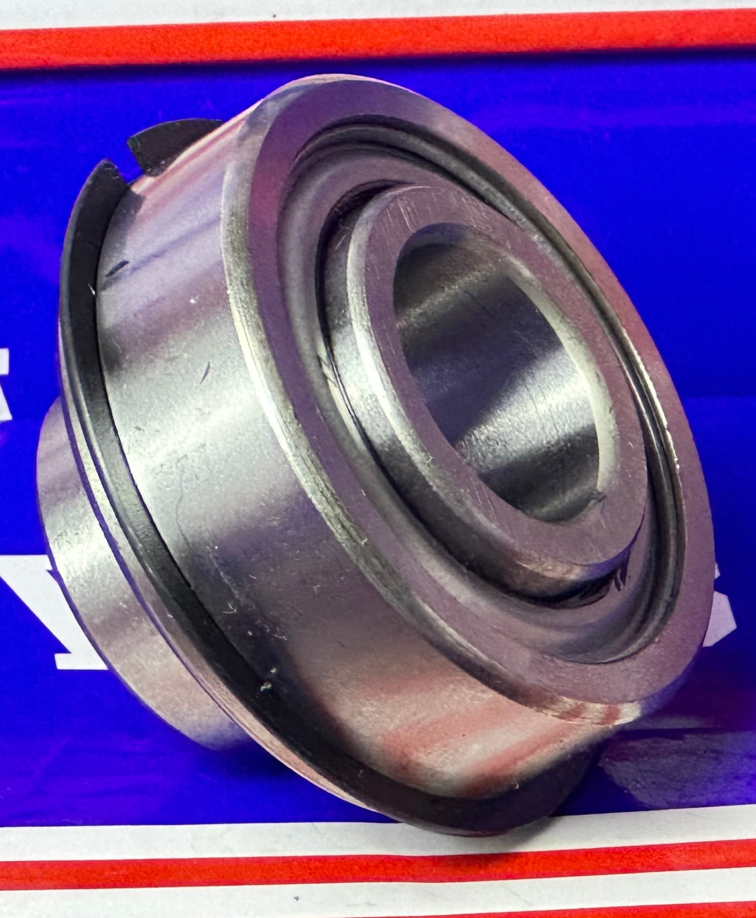 7612DLGZZ Ball Bearing - 0.75" ID x 1.75" OD - Snap Ring