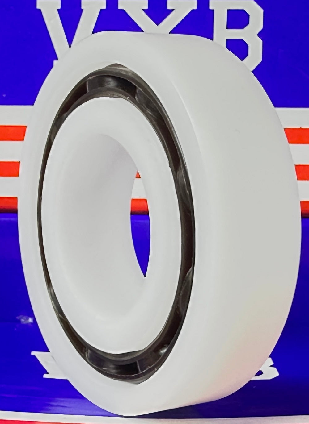 Łożysko z tworzywa Acetal/POM 6206 - kulki szklane - 30x62x16mm