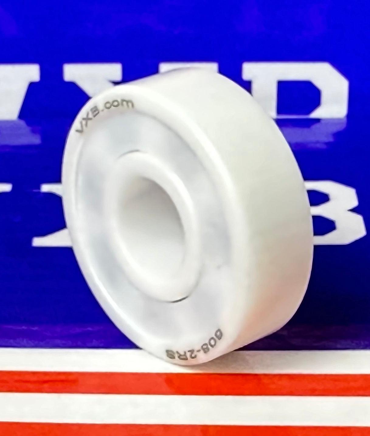 Pack-120 Full Ceramic 608-2RS ZrO2 Miniature Ball Bearings 8x22x7mm