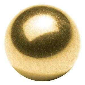 3mm 直径松散实心青铜/黄铜轴承球 10个装
