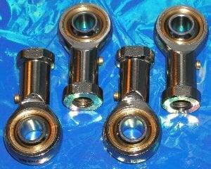 4件装 8mm 内螺纹杆端 PHS8 - 赫姆接头 - 2个右旋 + 2个左旋
